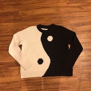 Madewell yin yang sweater